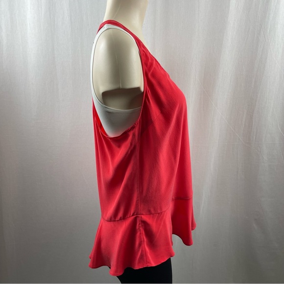 Joie Silk Cosma Peplum Shell Tank Grenadine M NWT - Picture 6 of 9